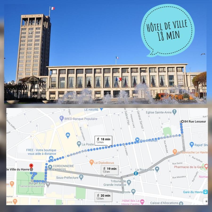 Apartmán Lpah Halte Weekend Le Havre Exteriér fotografie